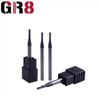 2 Seruling Pemotong Pengilangan Diameter Mikro Rata